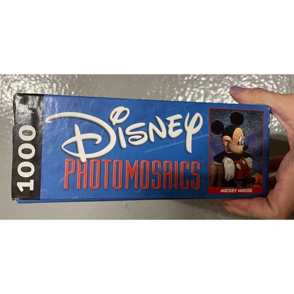 Disney Mickey Mouse Photomosaics 1,000 pc Puzzle By Robert Silvers - Picture 2 of 6